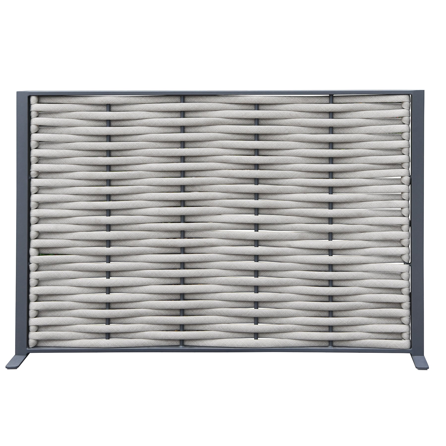 Bracken Outdoors Maldives Garden Screen Aluminium 120cm x 180cm Rope D ...