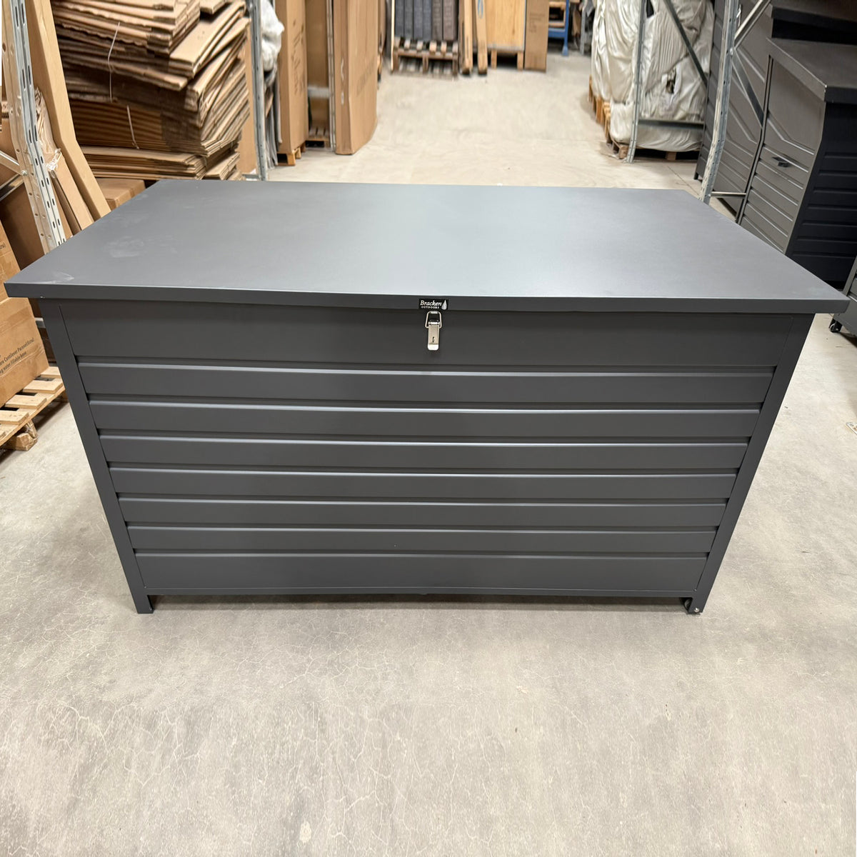Ex Display Bracken Outdoors Sumo Large Aluminium Cushion &amp; Garden Storage Box