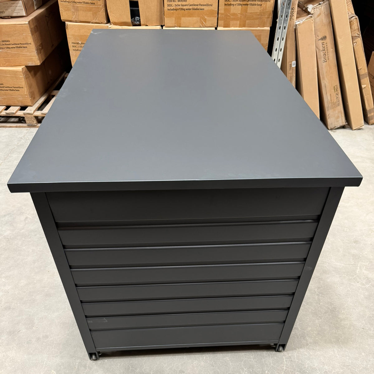 Ex Display Bracken Outdoors Sumo Large Aluminium Cushion &amp; Garden Storage Box