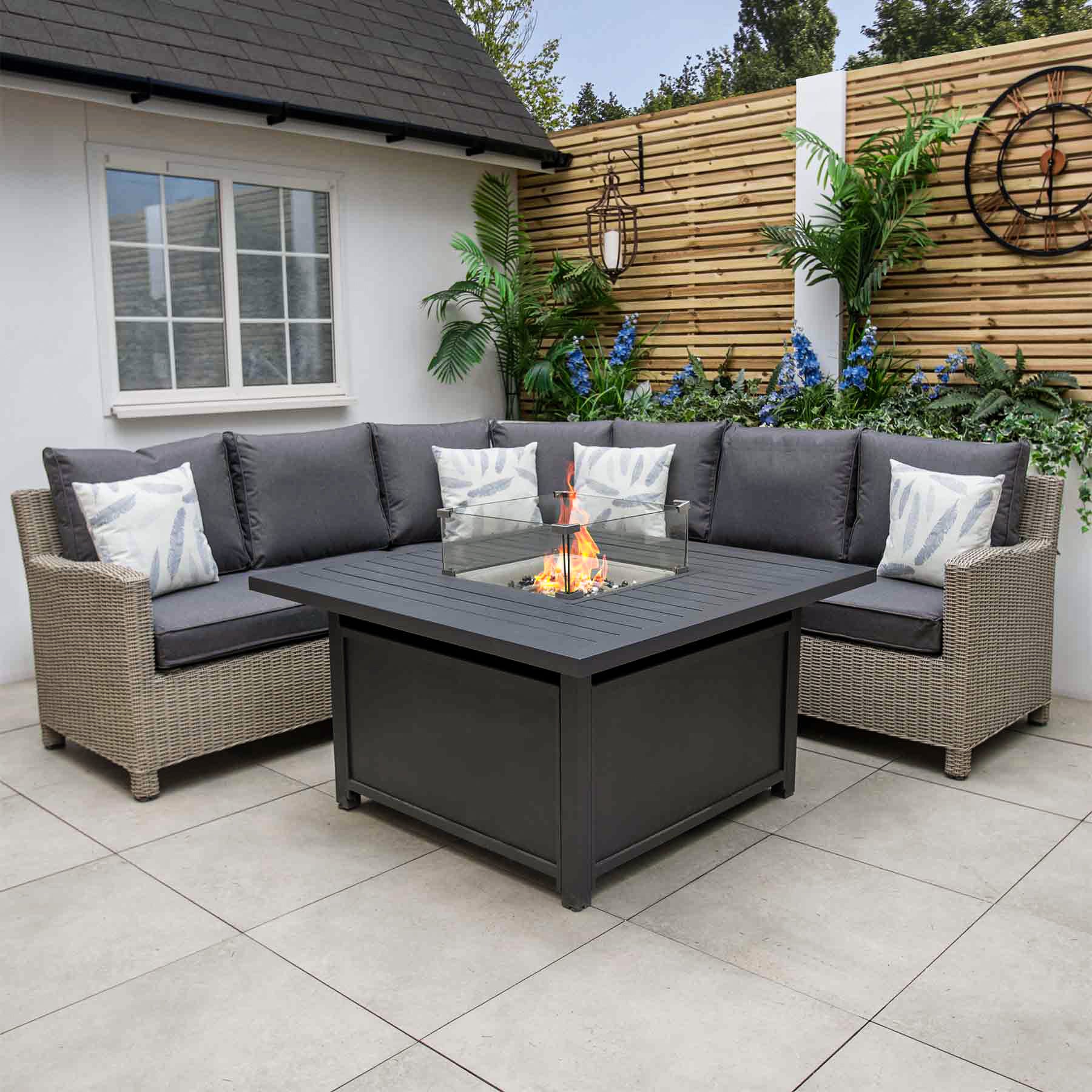 Firepit Table Kettler Mini Palma Set Patio Kettler Palma Mini