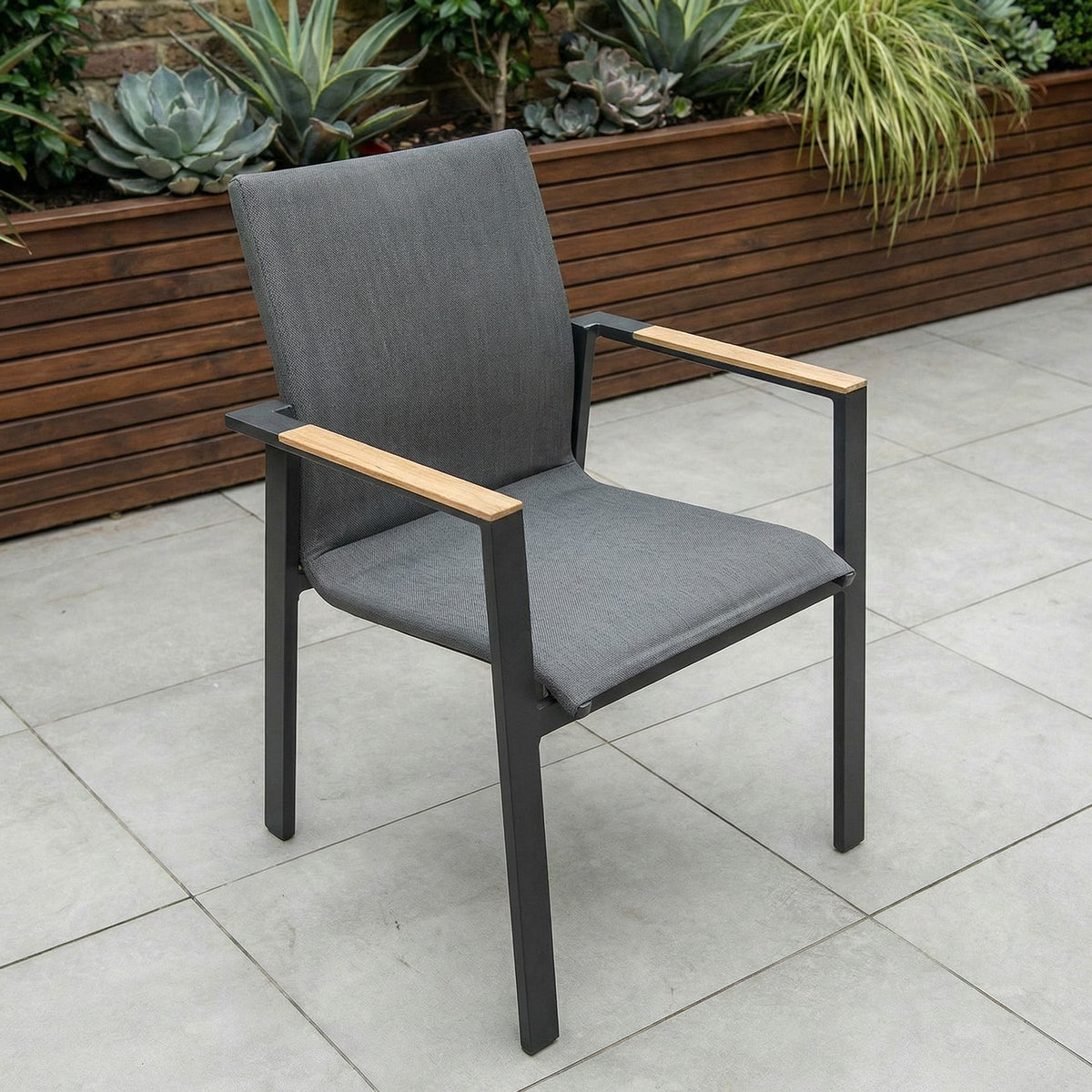 Bracken Outdoors Melbourne 12 Seat Rectangular Extending Dining Aluminium Garden Furniture Set