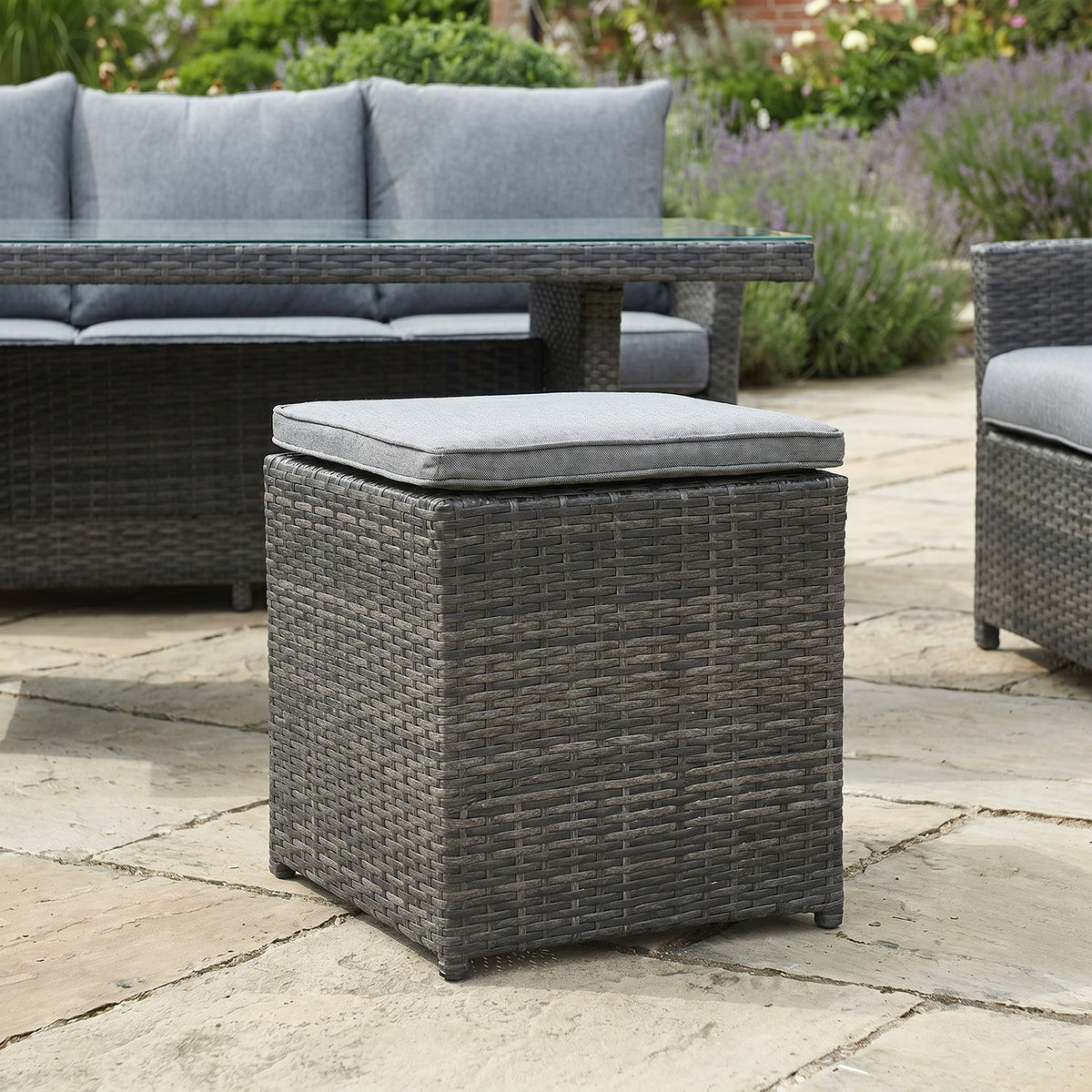 Bracken Outdoors Moreton Lounge Sofa Rattan Casual Dining Garden Furniture Set