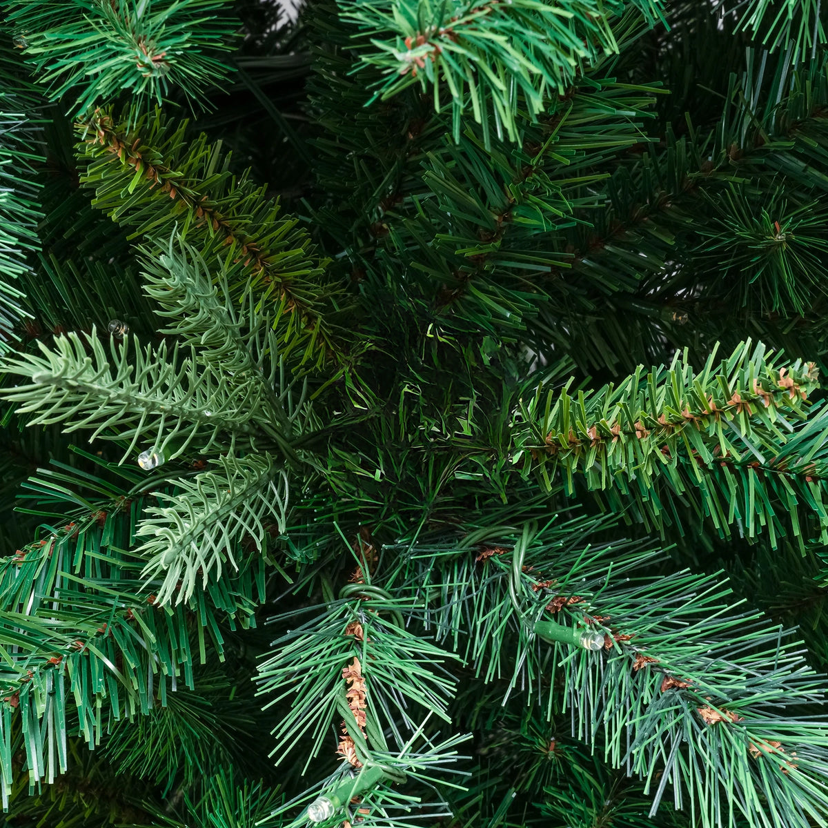 Arundel Pine Pre-Lit Artificial PE Christmas Tree 6.5FT, 7.5FT