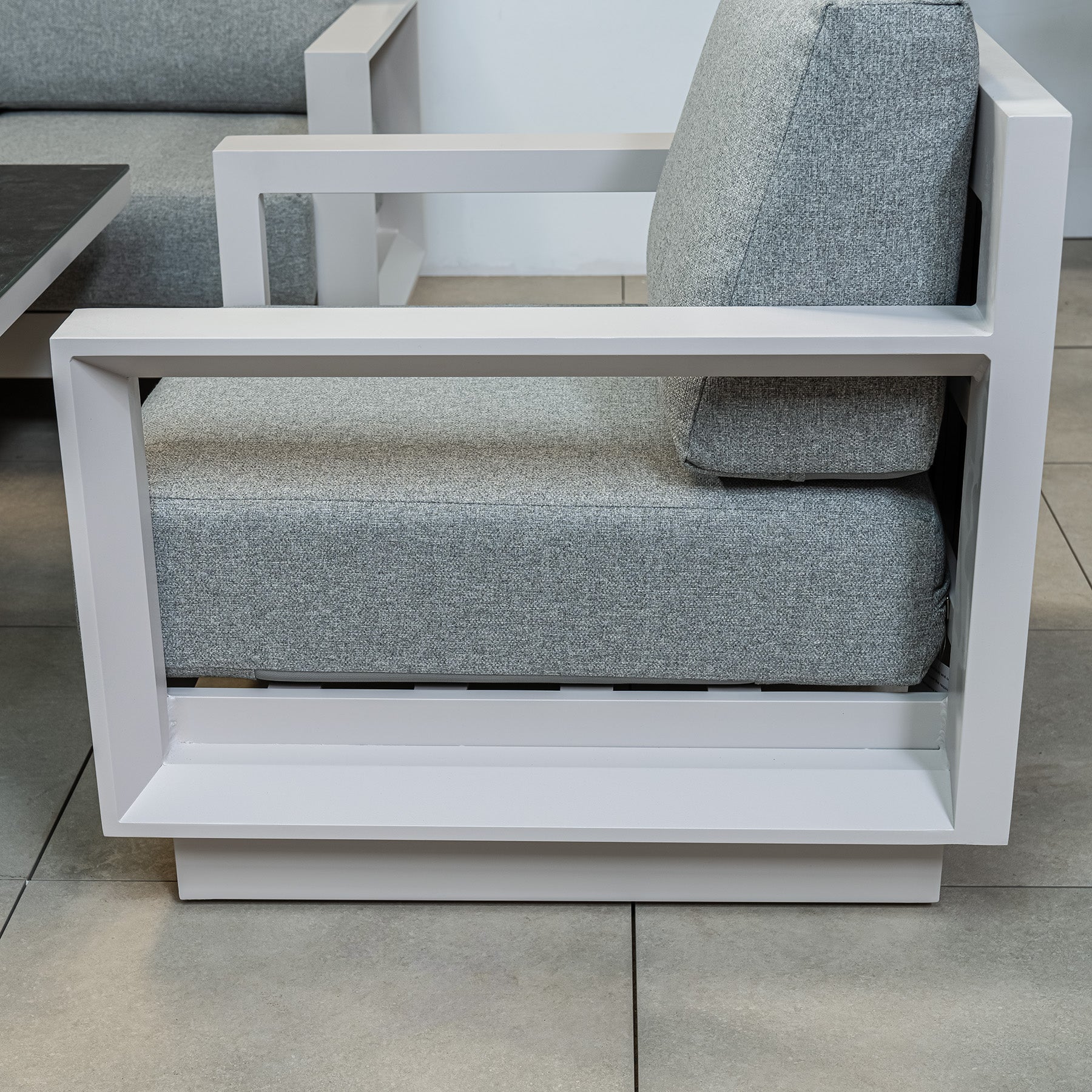Grey Order Code Bracken Outdoors Panama Warm Grey Aluminium Garden Furniture Lounge So ...