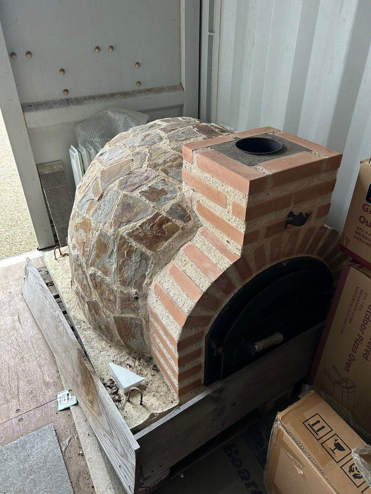 Ex Display Fuego Stone 80 Outdoor Wood Fired Pizza Oven