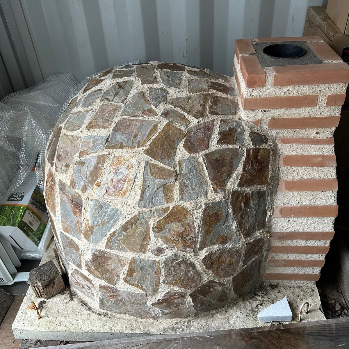 Ex Display Fuego Stone 80 Outdoor Wood Fired Pizza Oven