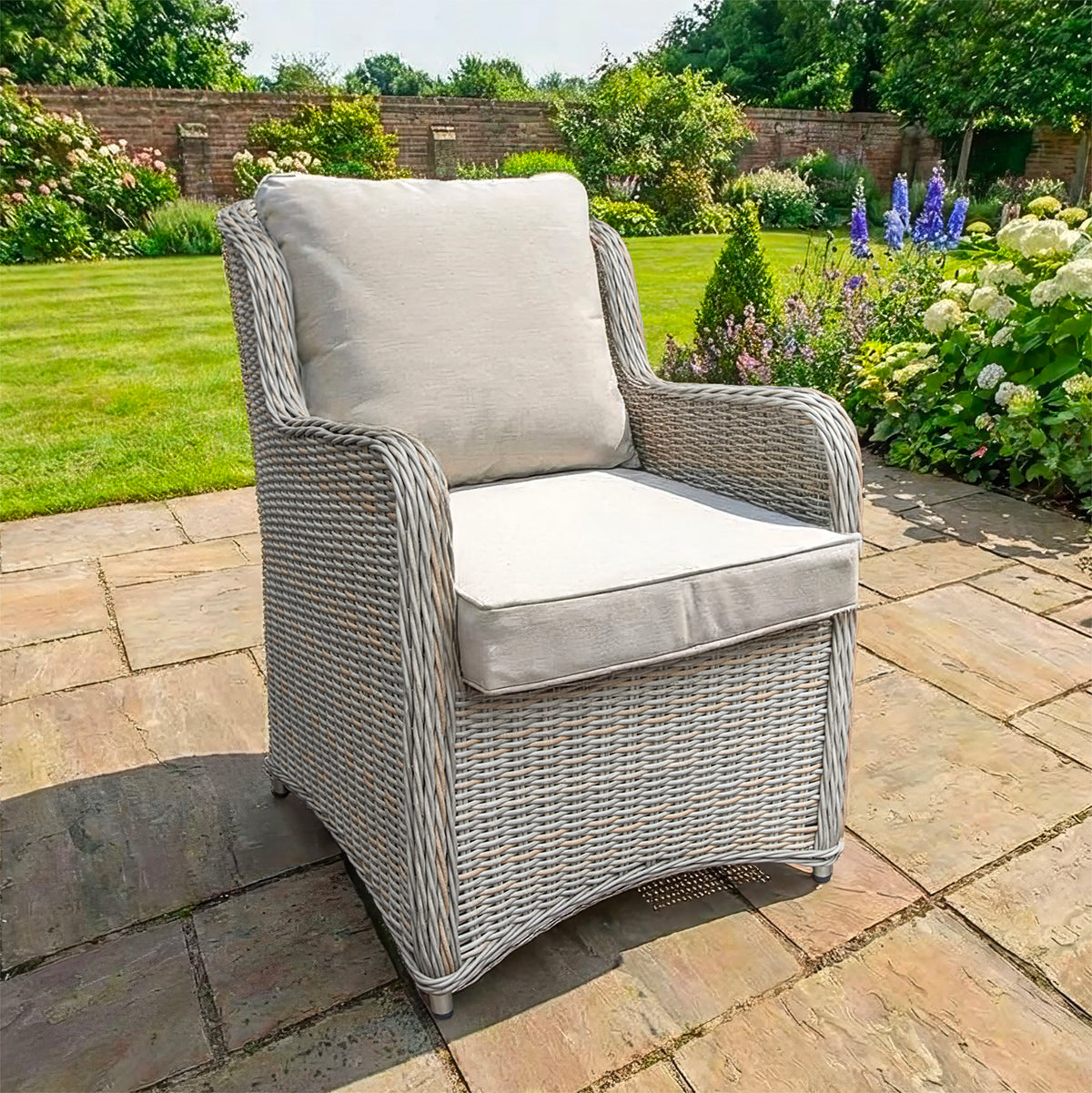 Bracken Outdoors Richmond 8 Seat Rattan Rectangular Garden Furniture Dining Set