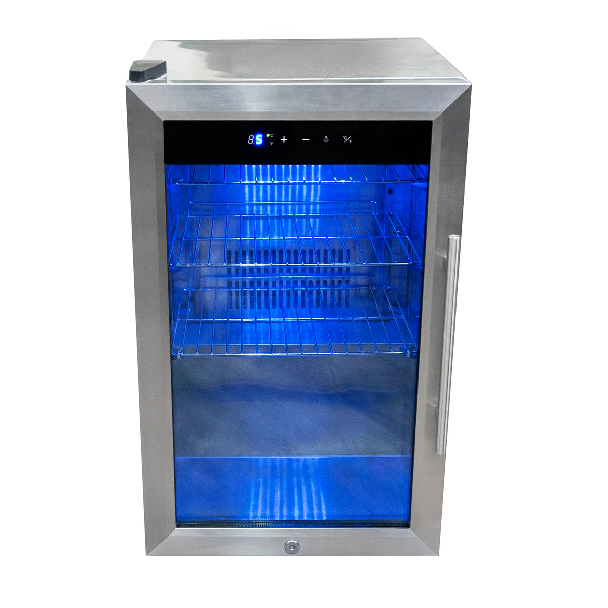 Draco Grills Outdoor Kitchen Stainless Steel Build-In Single Left Hand 60L Fridge