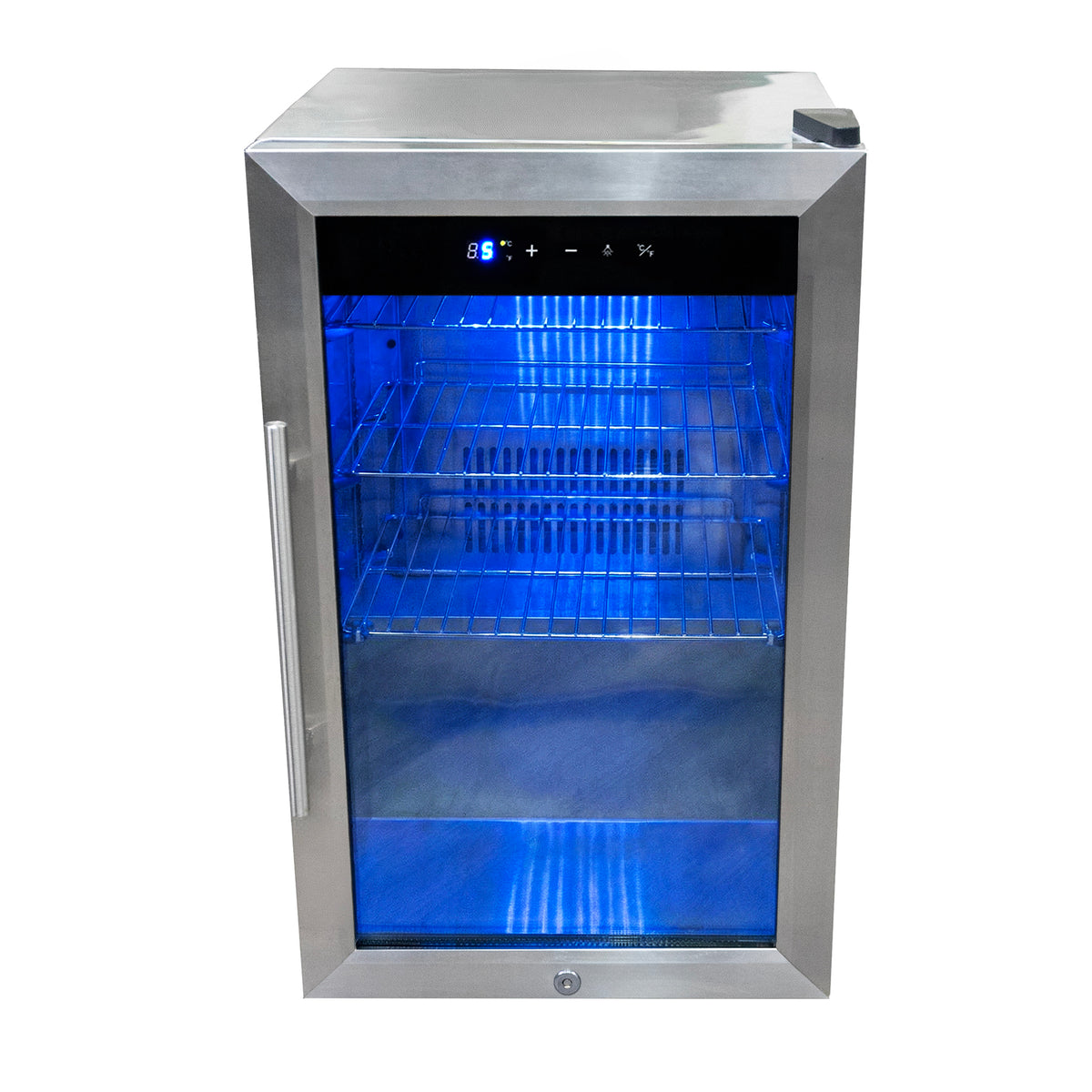 Draco Grills Outdoor Kitchen Stainless Steel Build-In Single Right Hand 60L Fridge