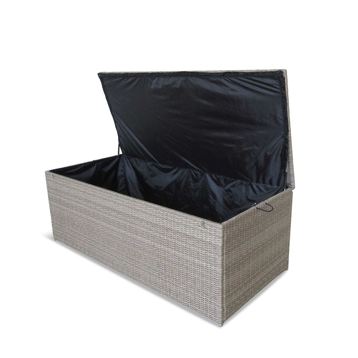 LG Outdoors St Tropez Sand Large Rattan Outdoor Cushion Storage Box
