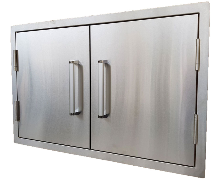 Whistler Burford Stainless Steel Double Door