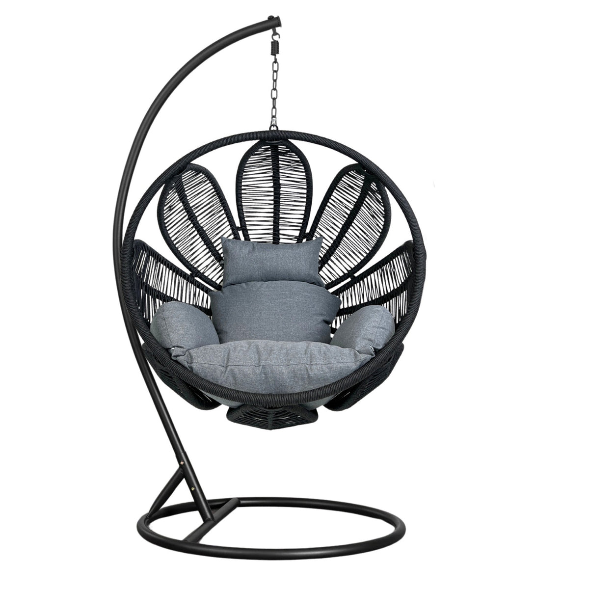 Bracken Outdoors Athens Rope Hanging Egg Chair