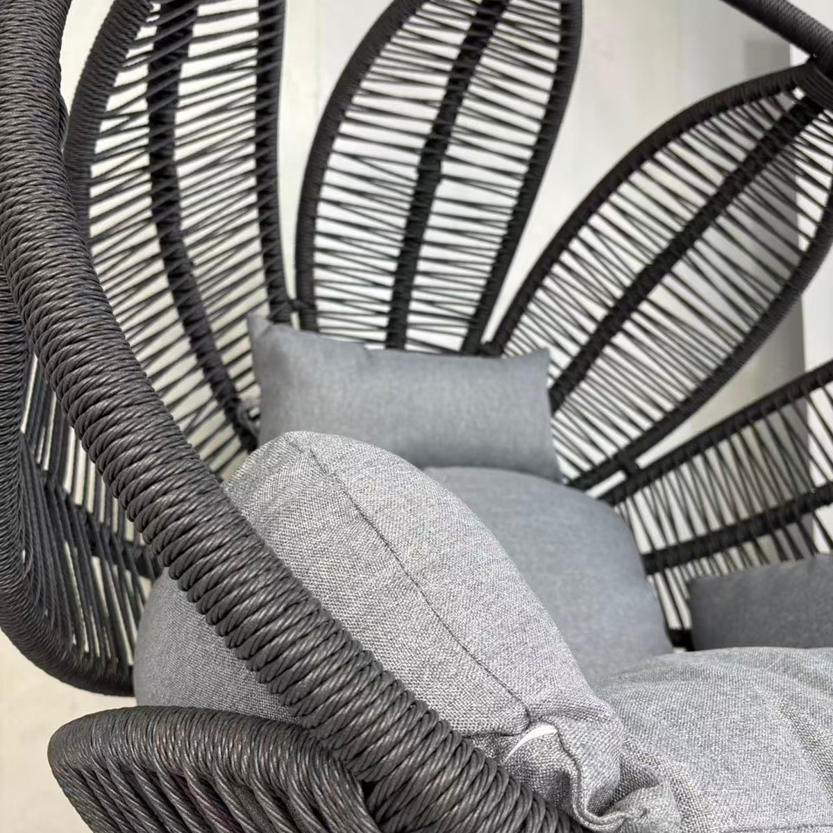 Bracken Outdoors Athens Rope Hanging Egg Chair