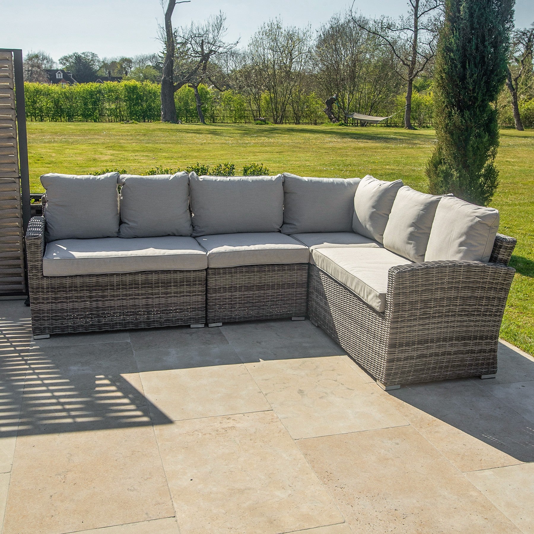 Bracken Outdoors Montrose Rattan Corner Garden Furniture Set