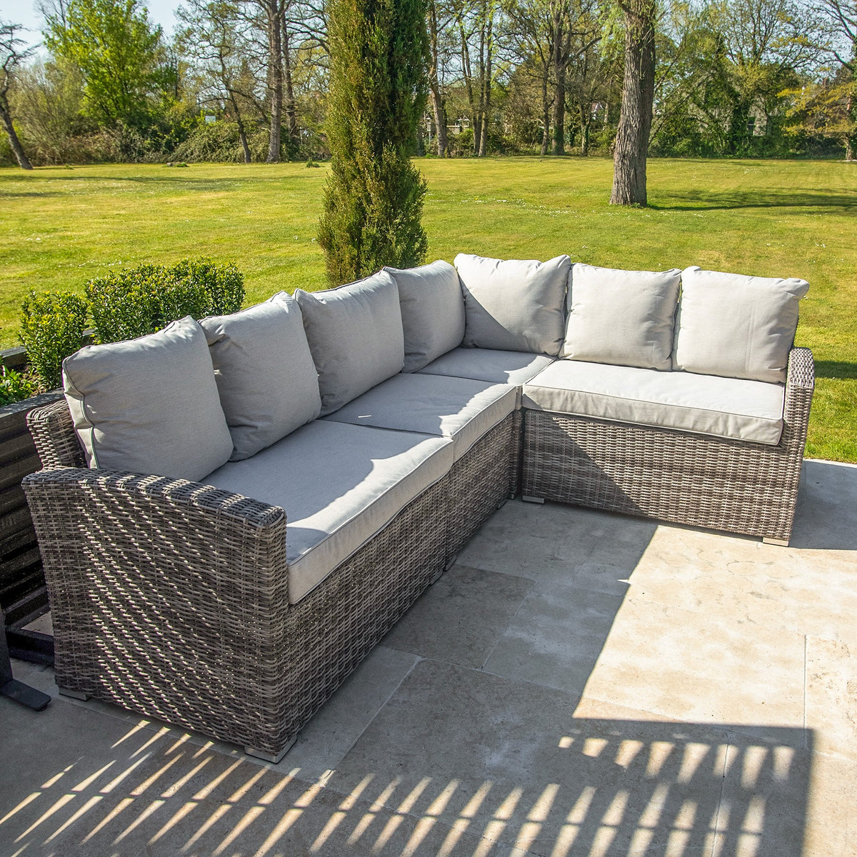 Bracken Outdoors Montrose Rattan Corner Garden Furniture Set