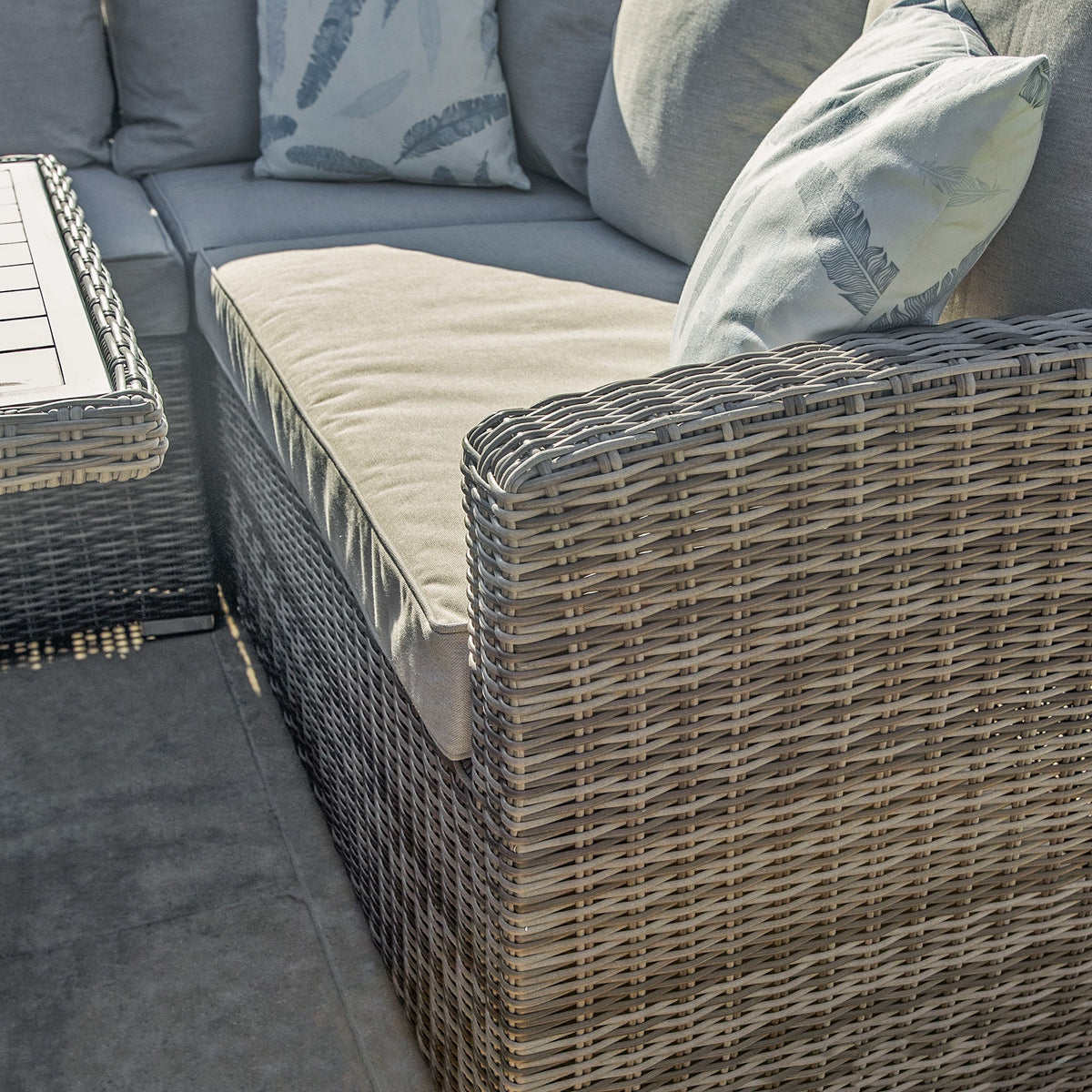 Bracken Outdoors Montrose Rattan Corner Garden Furniture Set