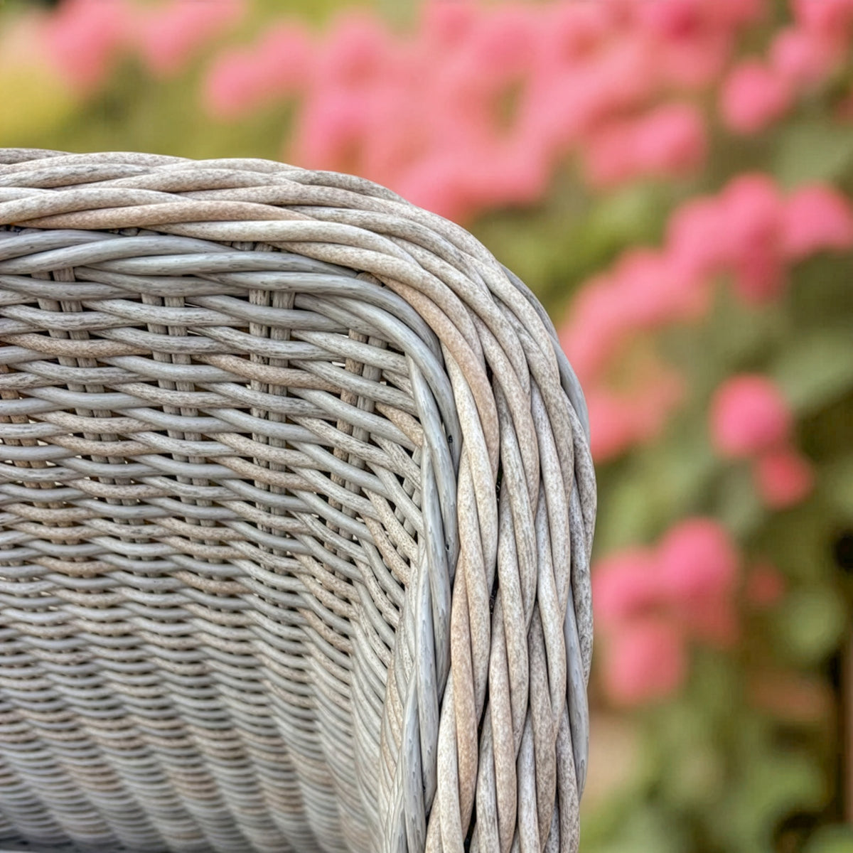 Bracken Outdoors Richmond 6 Seat Rattan Round Garden Furniture Dining Set