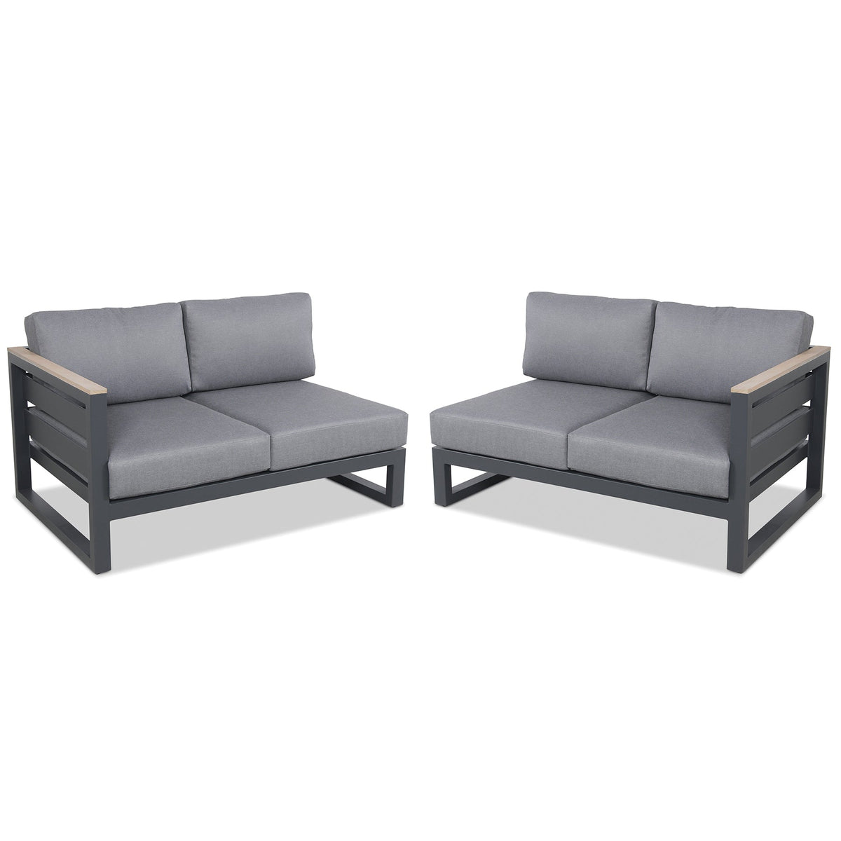Kettler Elba Grande Lounge Corner Sofa Set with Cushions and Coffee Table