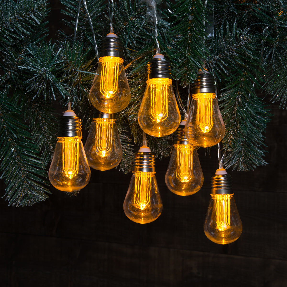 Noma &#39;The Bulb&#39; 20 Vintage Pear Style LED String Lights