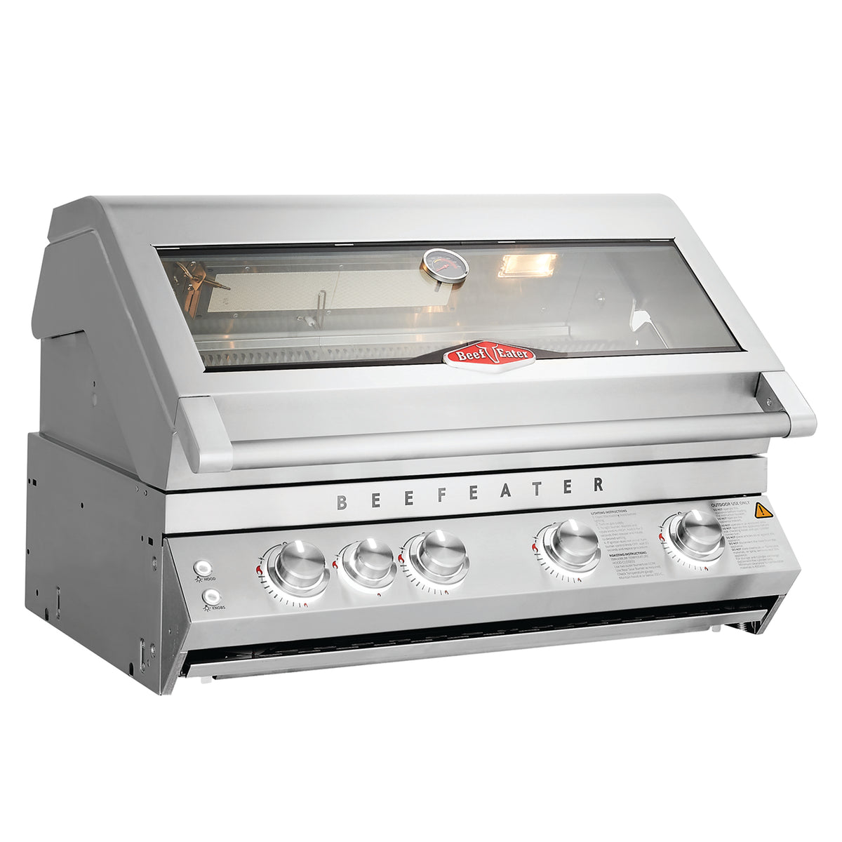 BeefEater 7000 Series Premium 4 Burner Build-In Gas Barbecue