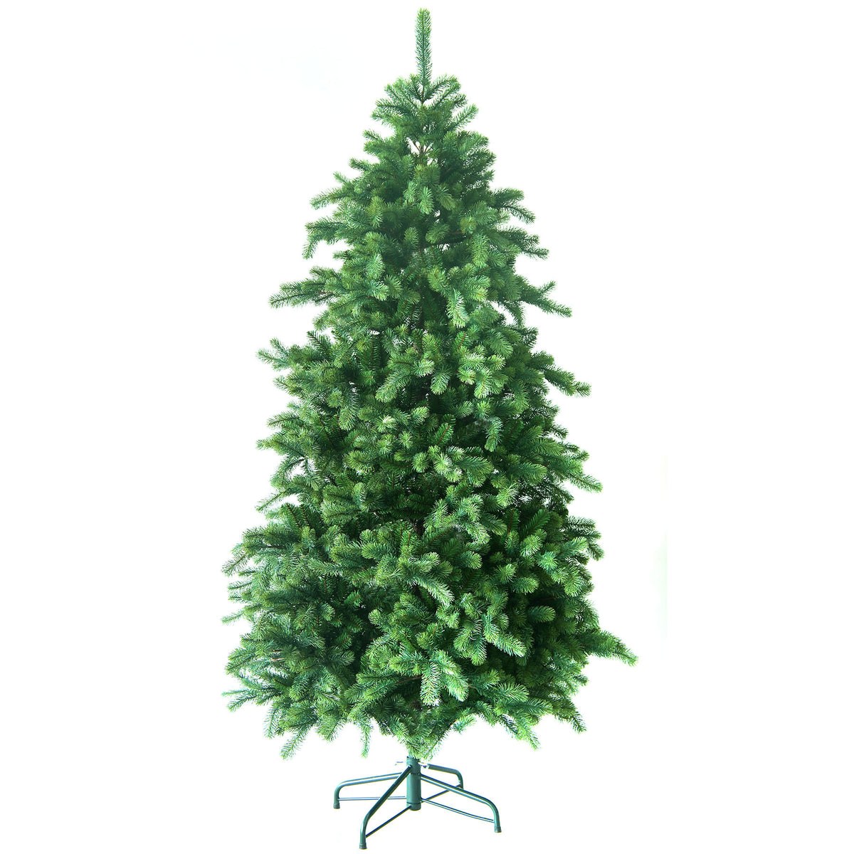 Noma Hatfield Fir Christmas Tree with PE &amp; PVC Tips and Metal Stand