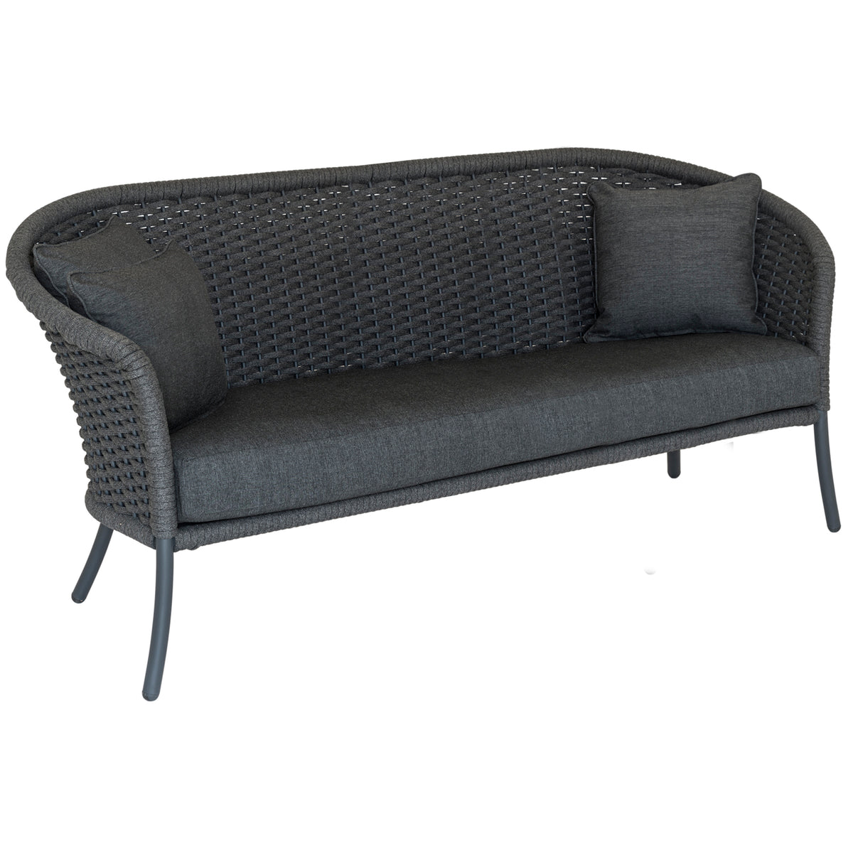 Alexander Rose Cordial 3 Seater Lounge Sofa (Grey)
