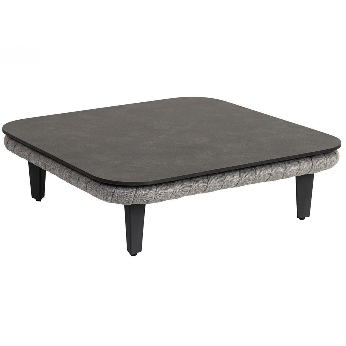 Alexander Rose Light Grey Cordial Luxe Outdoor Coffee Table with HPL Top