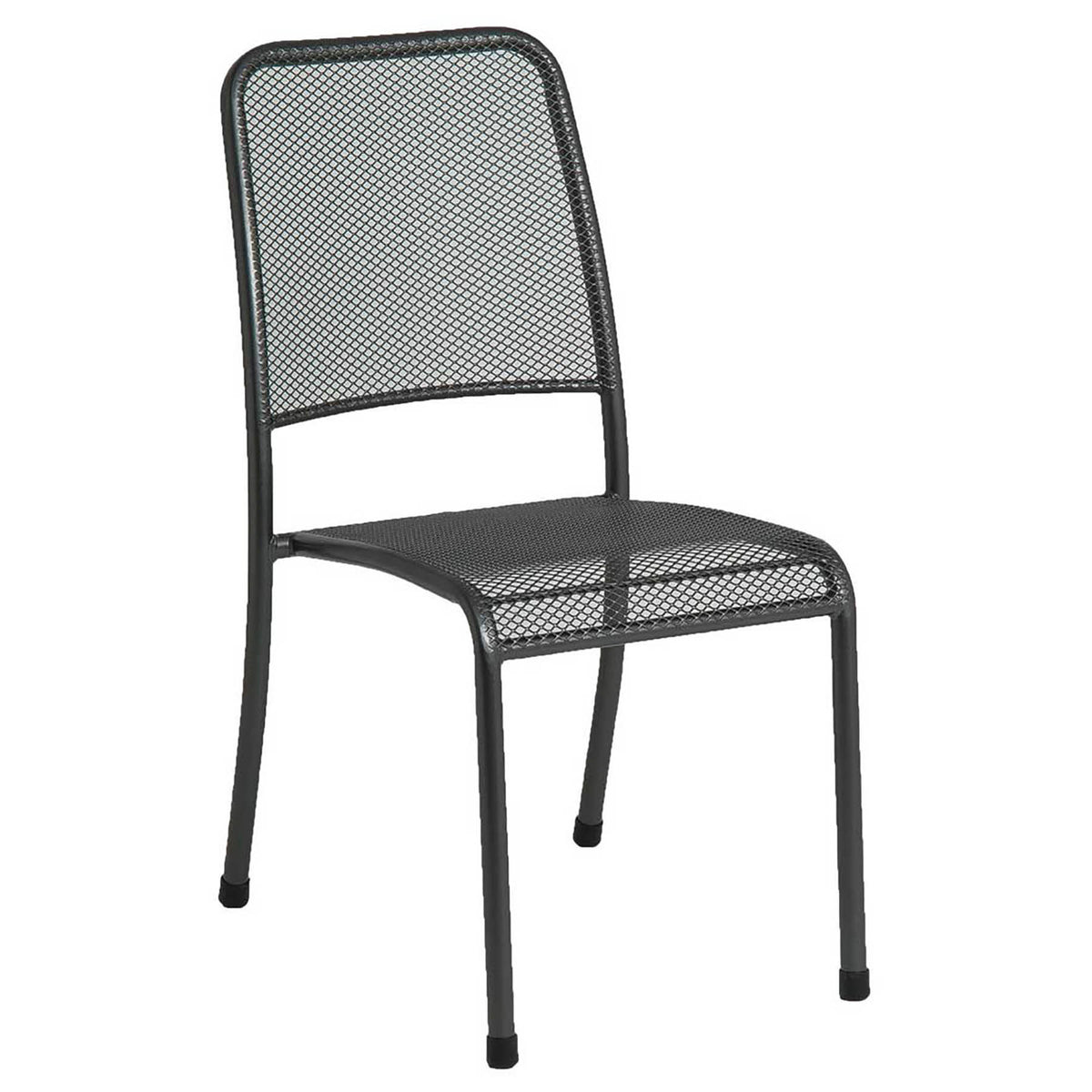 Alexander Rose Portofino 8 Seater Metal Garden Furniture Set with Extending Rectangular Table &amp; Side Chairs