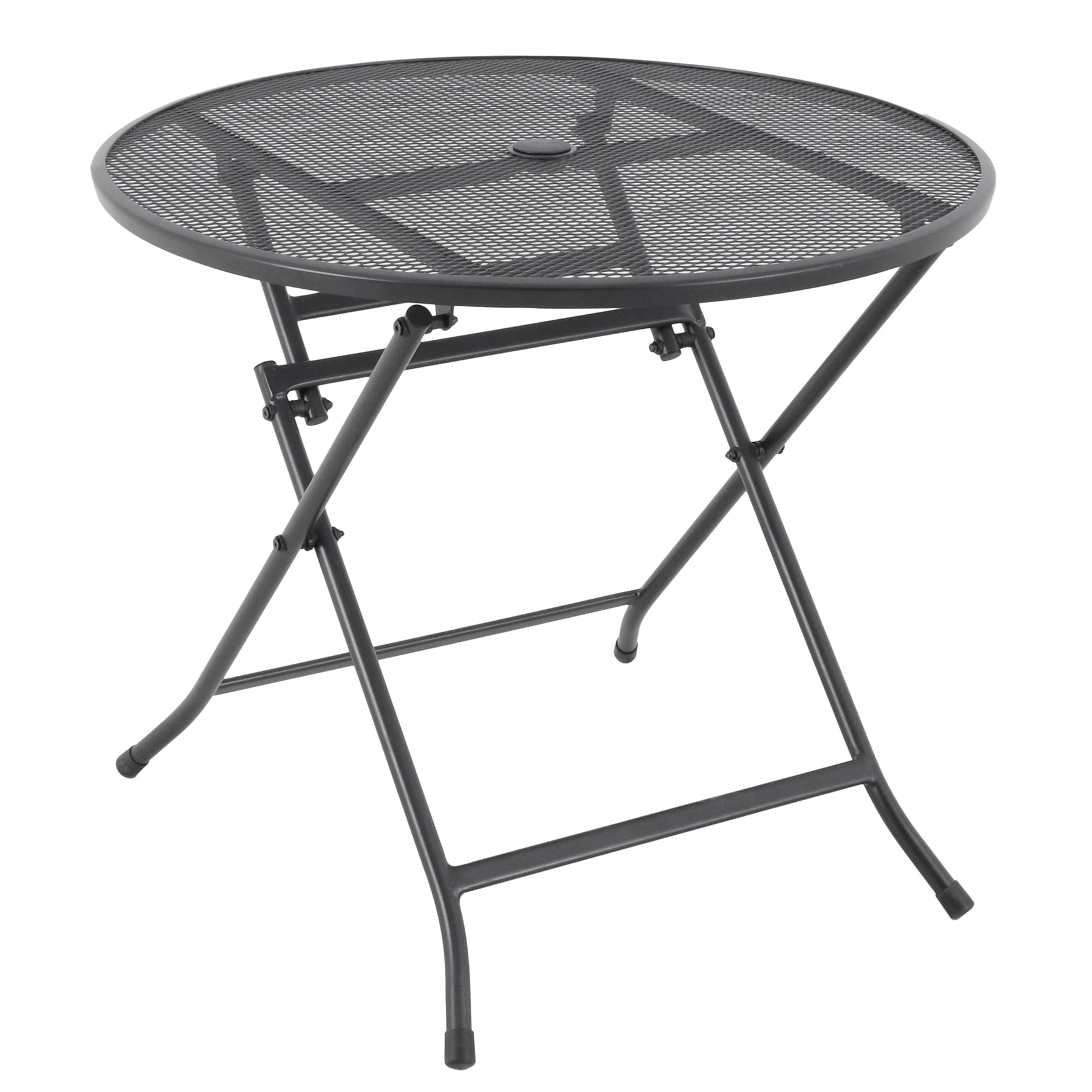 Alexander Rose Portofino Metal Folding Round Garden Table