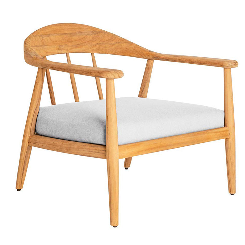 Alexander Rose Dana Teak Wood Lounge Chair