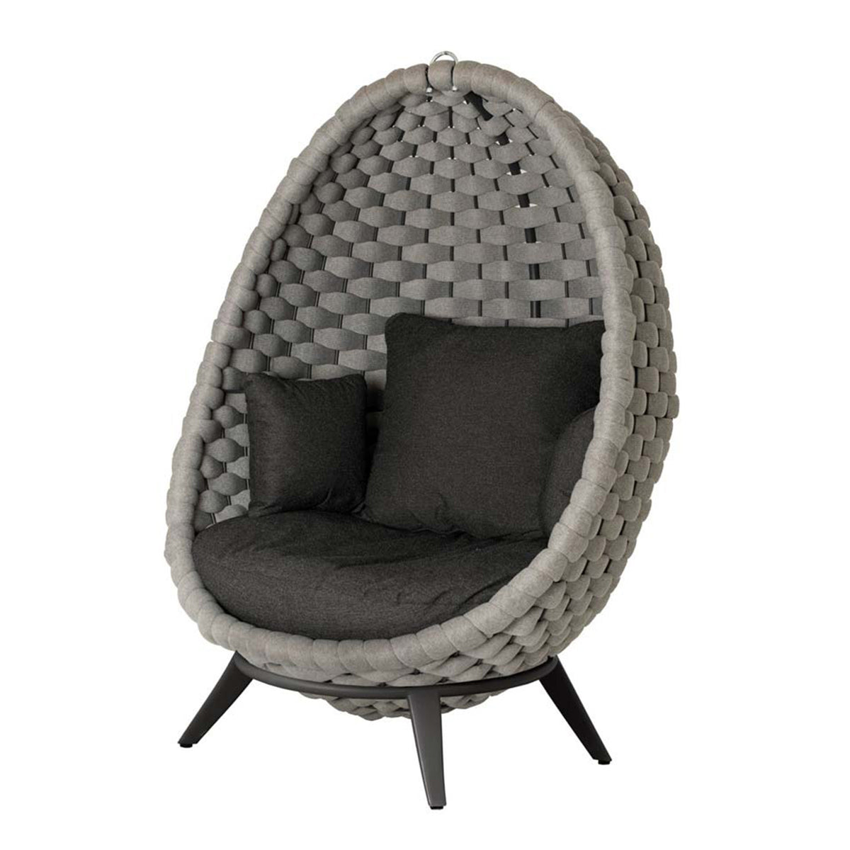 Alexander Rose Cordial Luxe Light Grey Lucy Chair with Base
