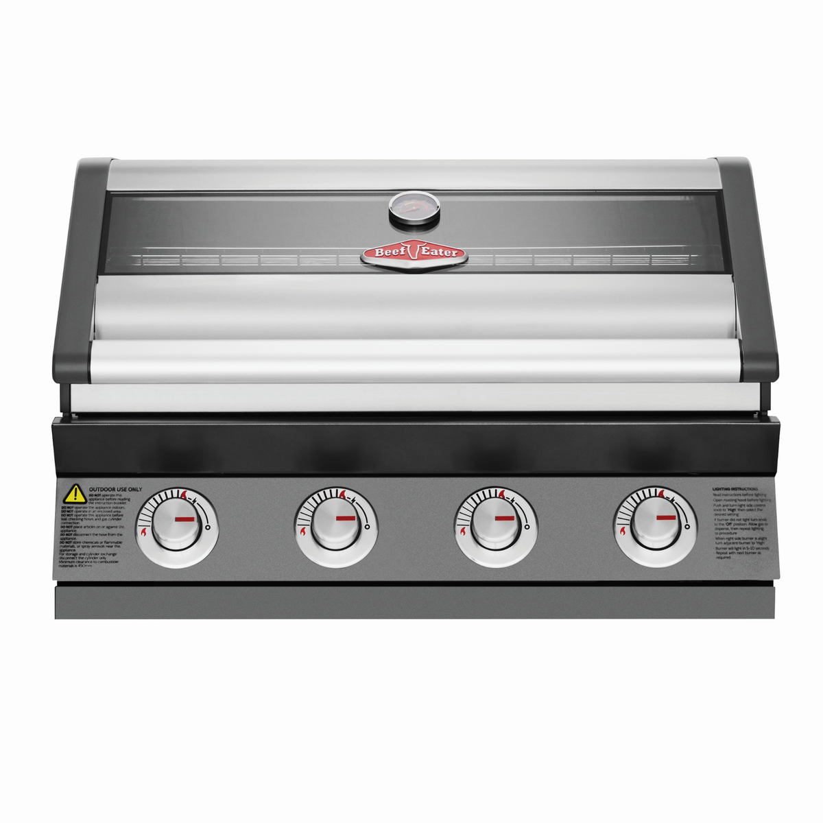 BeefEater 1600E Series 4 Burner Build In Gas Barbecue