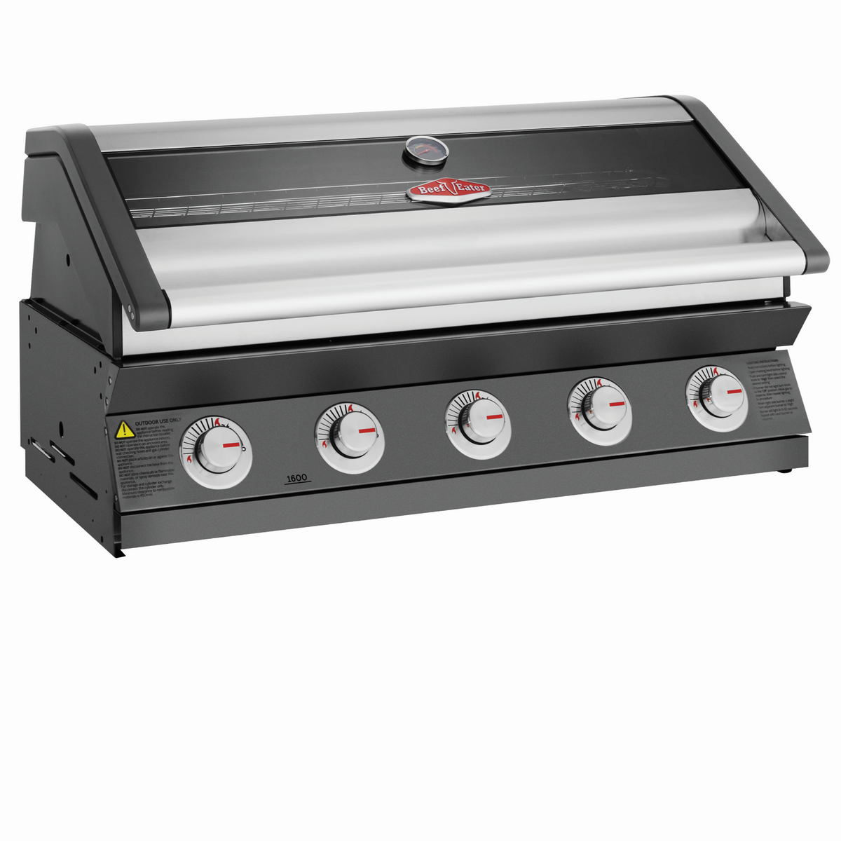 BeefEater 1600E Series 5 Burner Build In Gas Barbecue