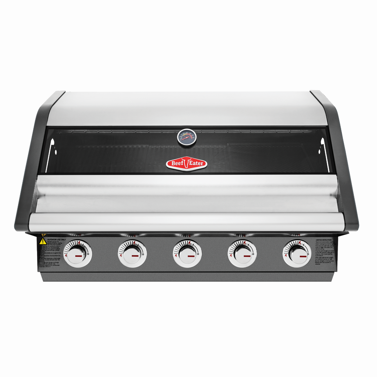 BeefEater 1600E Series 5 Burner Build In Gas Barbecue