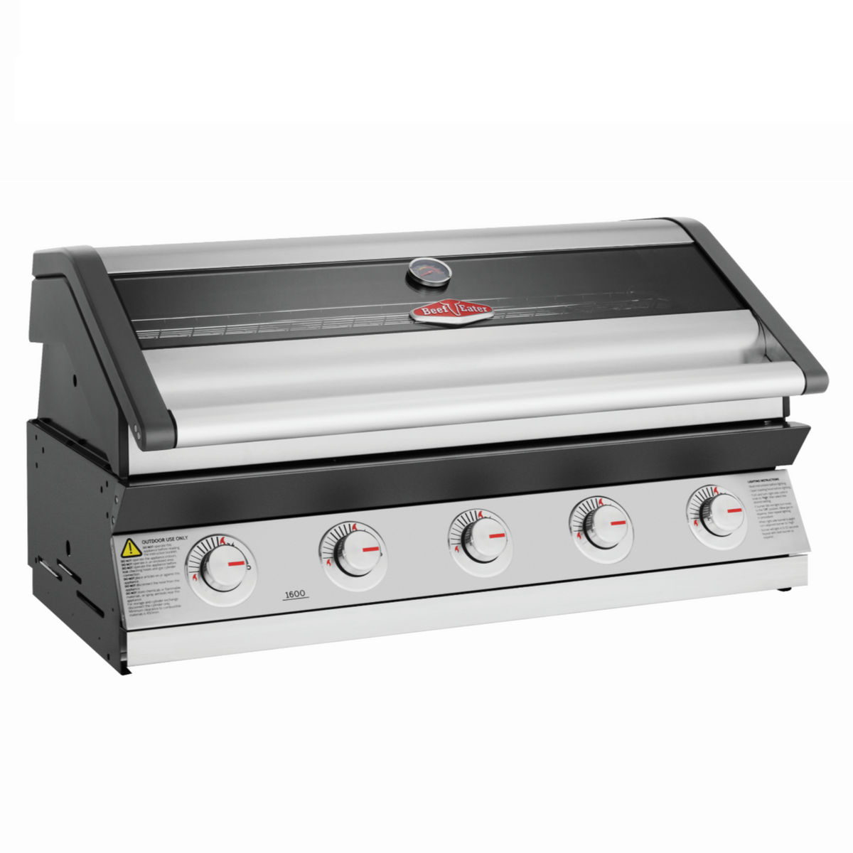 BeefEater 1600S Series 5 Burner Build In Gas Barbecue