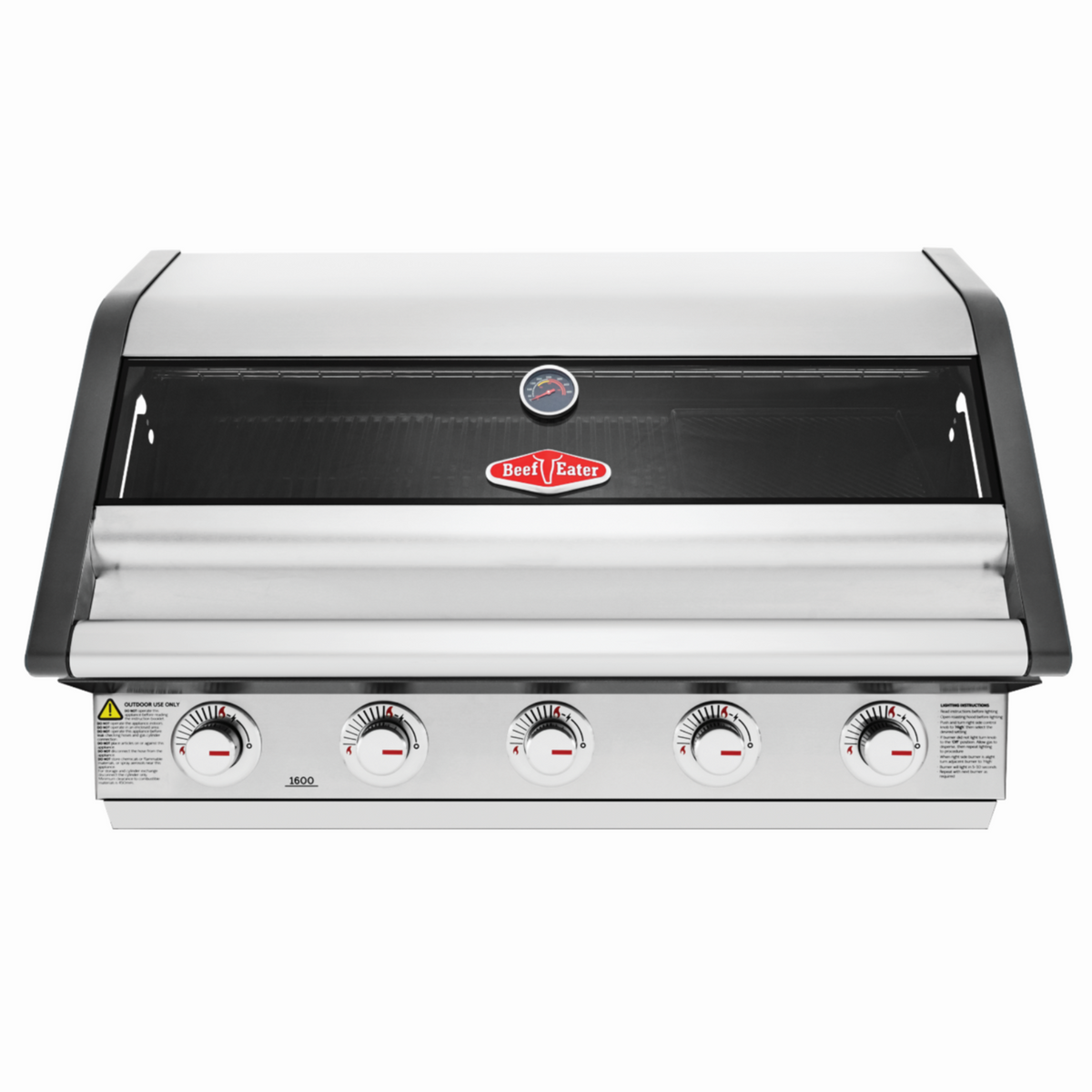 BeefEater 1600S Series 5 Burner Build In Gas Barbecue
