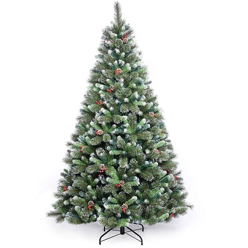 Artificial Christmas Tree Killarney Pine PVC with Metal Stand by Noma