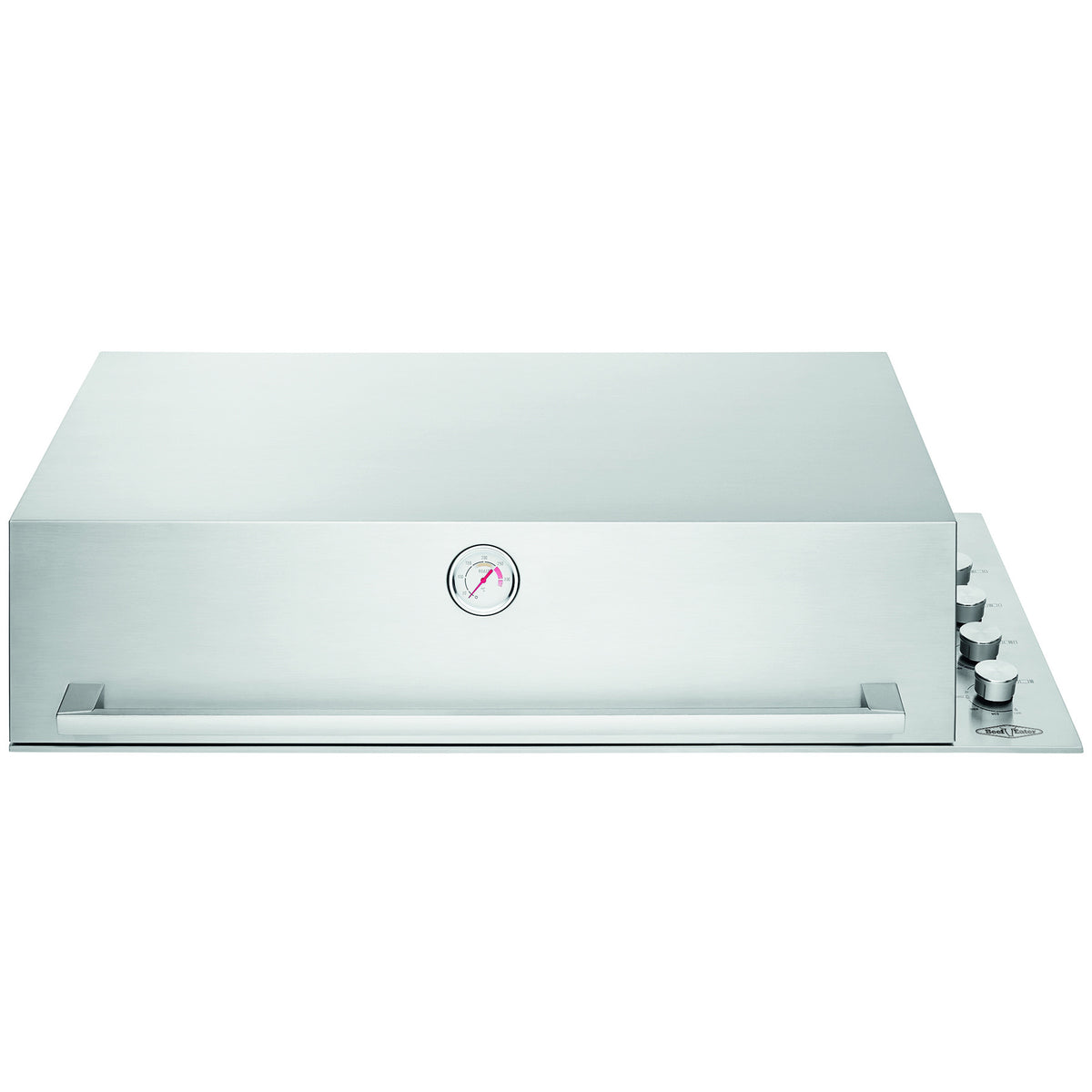 BeefEater Proline Stainless Steel Series 6 Burner Build In Gas Barbecue - Roaster Hood