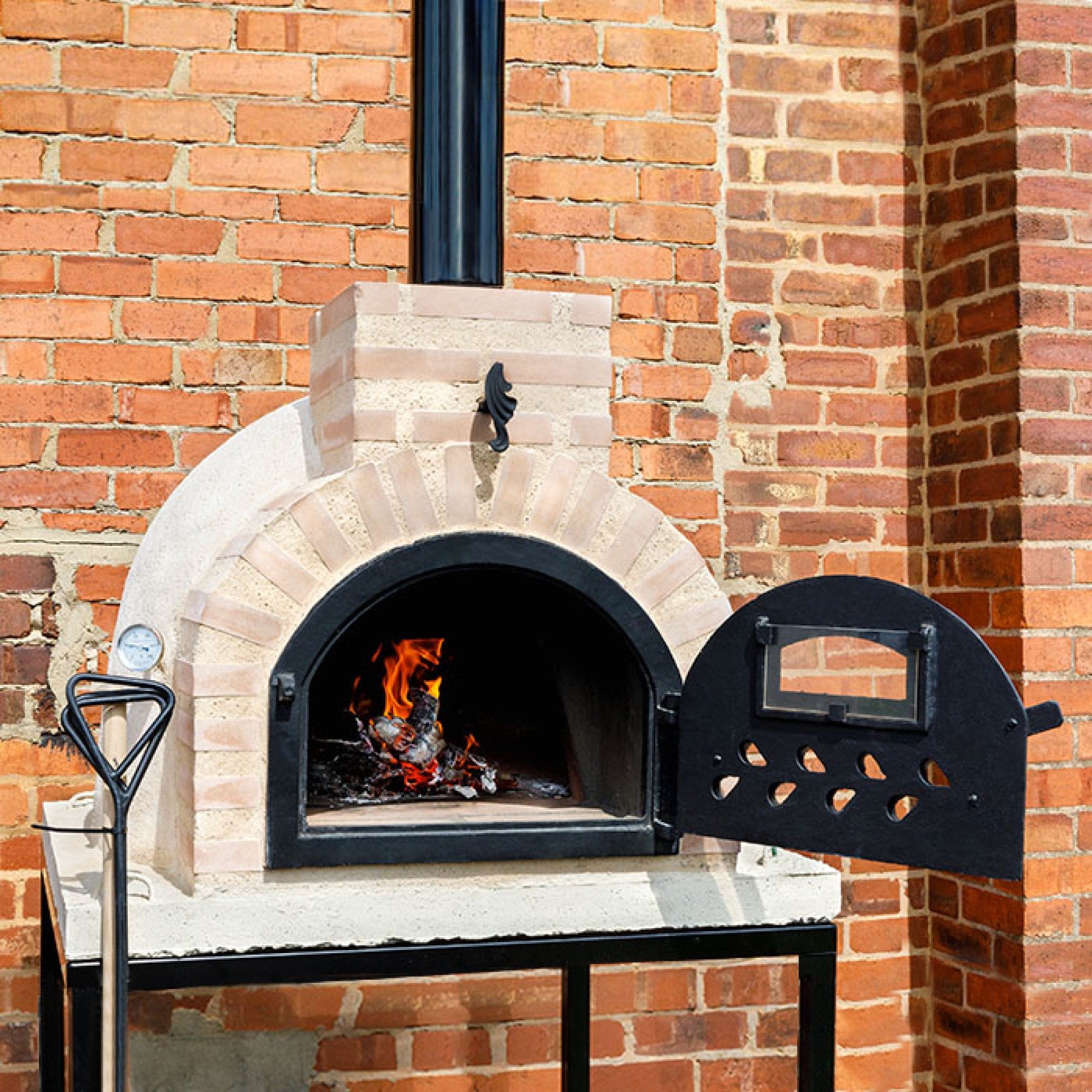 Pergola Best Outdoor Pizza Oven Ex Display Fuego Clasico 80