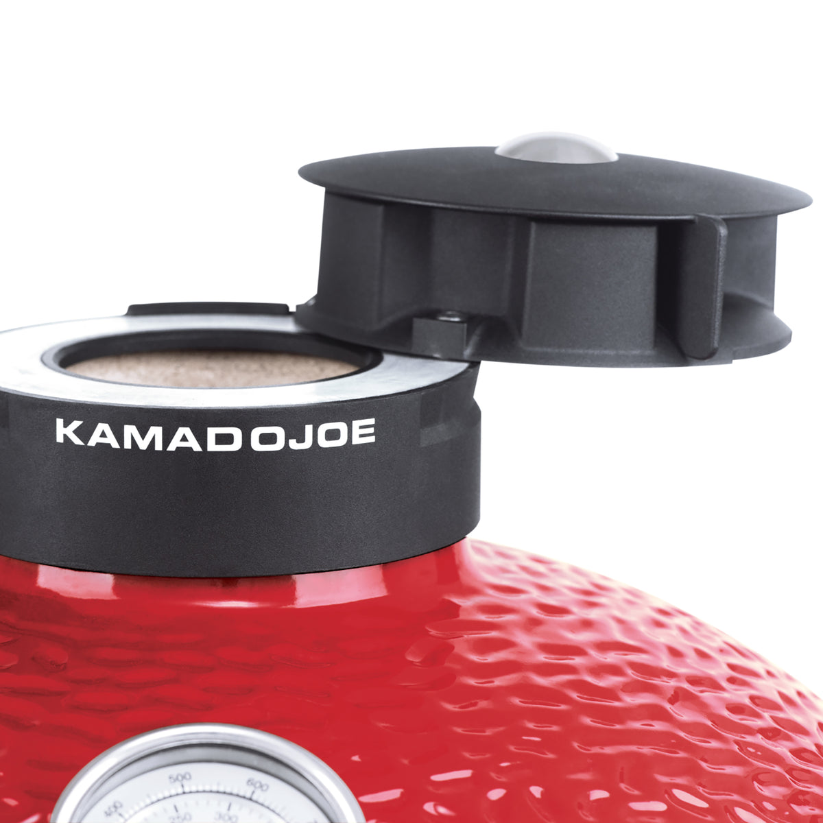 Kamado Joe Classic II Stand Alone Red Ceramic Charcoal BBQ Grill